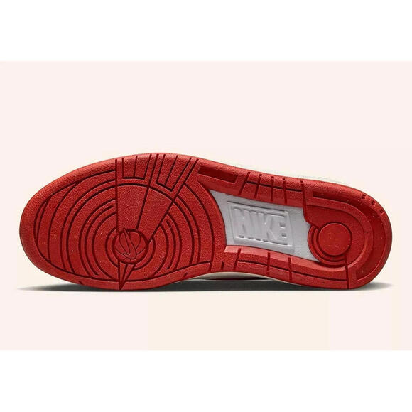 Nike Full Force Low \'Mystic Red\' Red White Black Sneakers Retro Shoes Men Sz 12